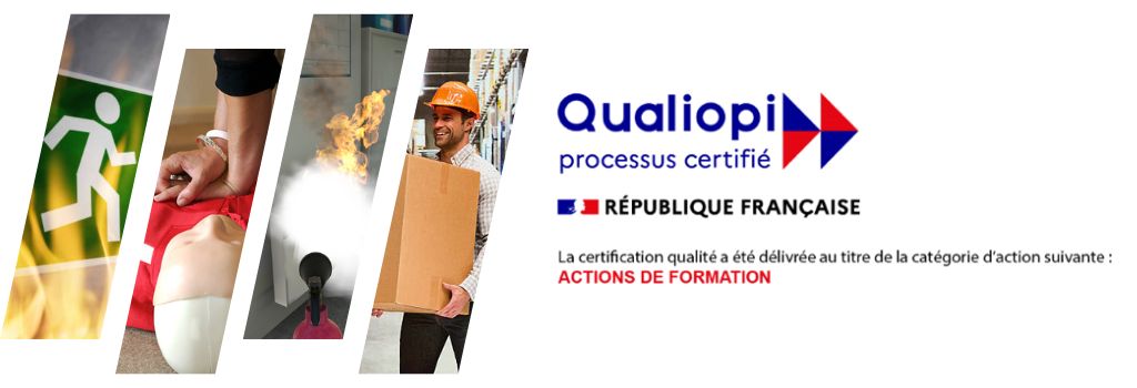 Formation sécurité au travail Certification Qualiopi