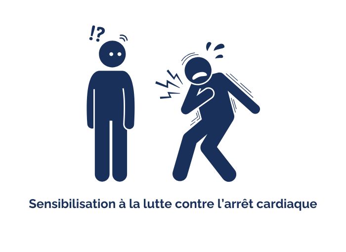 Sensibilisation à la lutte contre l’arrêt cardiaque et aux gestes qui sauvent