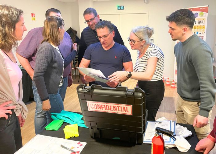 Atelier sécurité au travail : Escape game de la prévention incendie