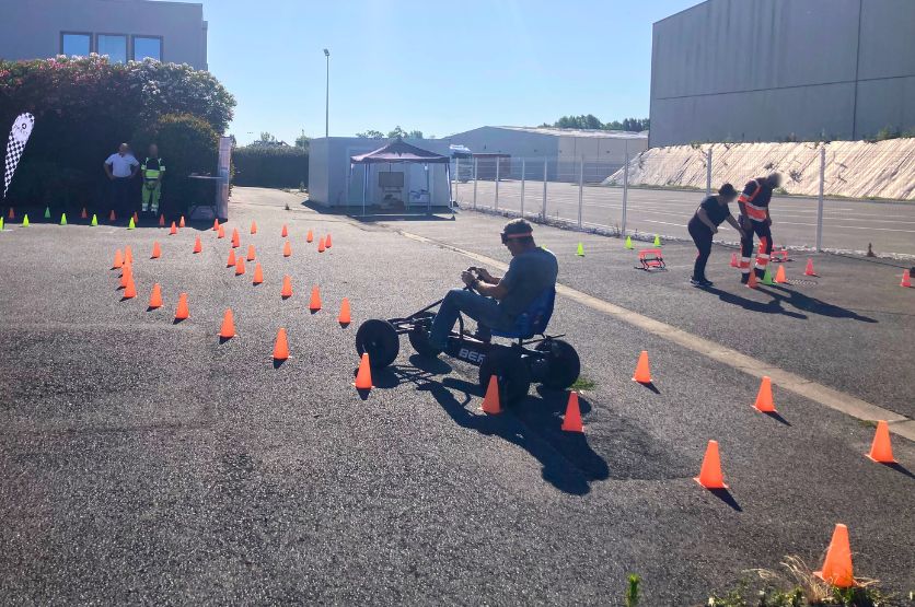 Animation sécurité routière en entreprise