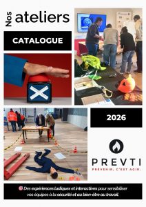 Catalogue PREVTI 2026 des animations sécurité et bien-être