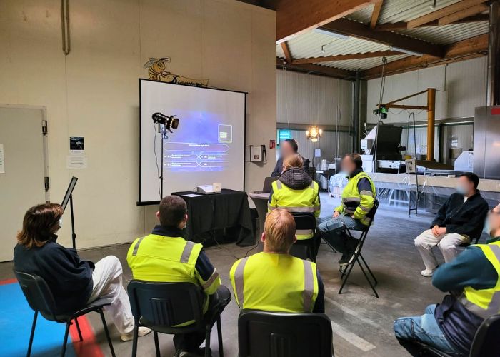 Animation du Challenge de la prévention lors d'un safety day