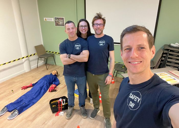 Équipe PREVTI Safety day