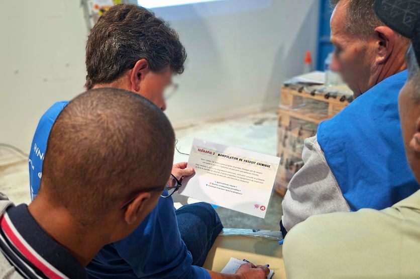 Étude de cas pendant l'atelier sur la vigilance partagée