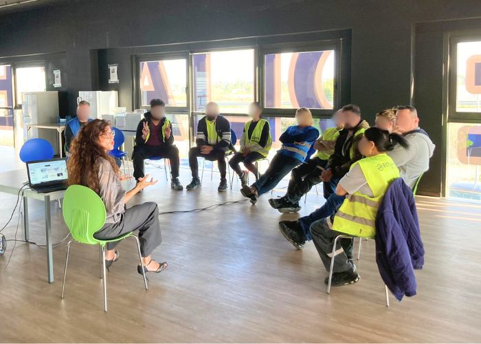 Atelier bien-être en entreprise sur la gestion du stress