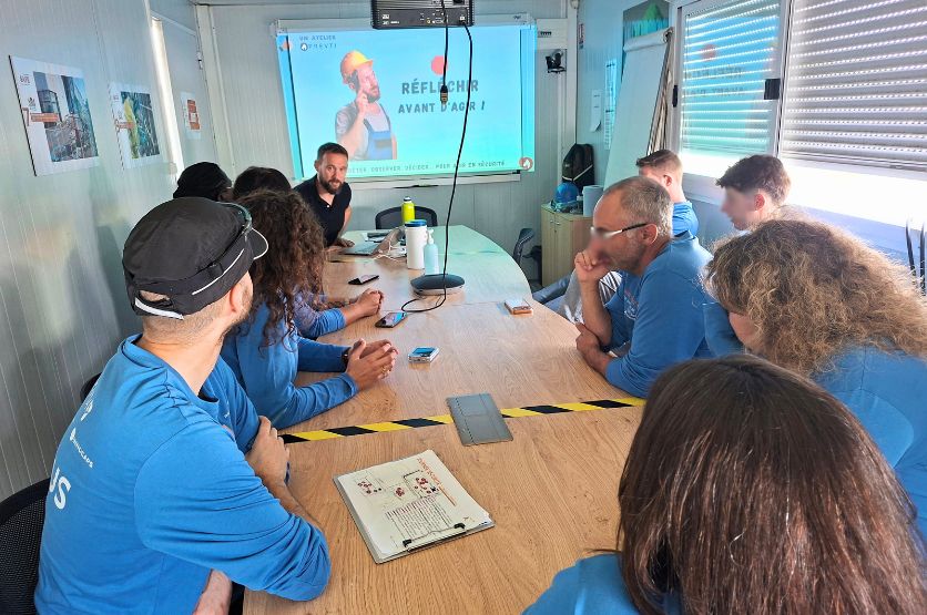 Atelier sécurité Réfléchir avant d'agir