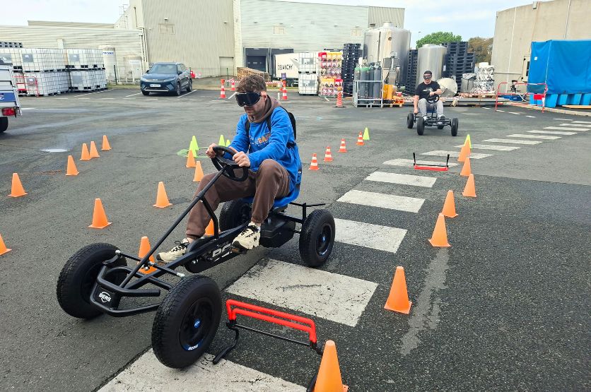 Atelier Kart addict : dangers de la route et addictions au volant